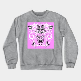 kaiju monsters madness ecopop zentangle Crewneck Sweatshirt